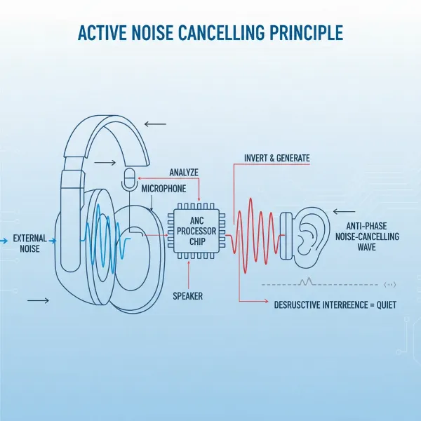 Noise Cancelling Headphones vs. White Noise Devices: Your Ultimate Guide to Auditory Peace